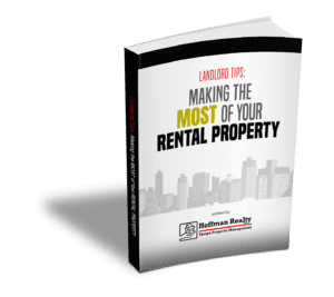 The cover of Hoffman Realty's ebook "Landlord tips: Making the Most of Your Rental Property"