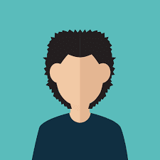 Male ( Spike Hair ) Cartoon Graphics Placeholder