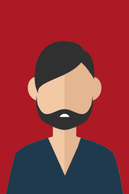 Male ( with Beard) Cartoon Graphics Placeholder